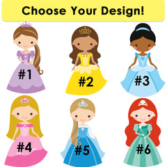 Handmade Personalized Princess Character Reversible Sequin Pillow Case