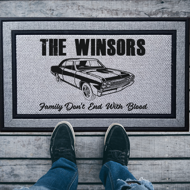 Personalized Family Business Car Indoor/Outdoor Door Mat
