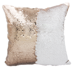 Handmade Personalized Reversible Picture Sequin Pillow Case