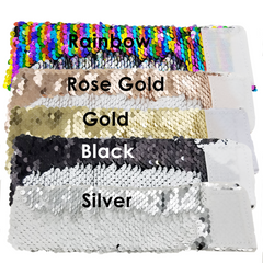 Handmade Reversible Sequin Cuff Bracelet