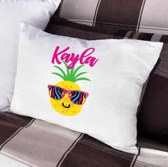 Personalized Cool Pineapple Standard Pillowcase