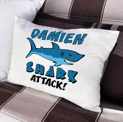 Personalized Shark Bite Standard Pillowcase
