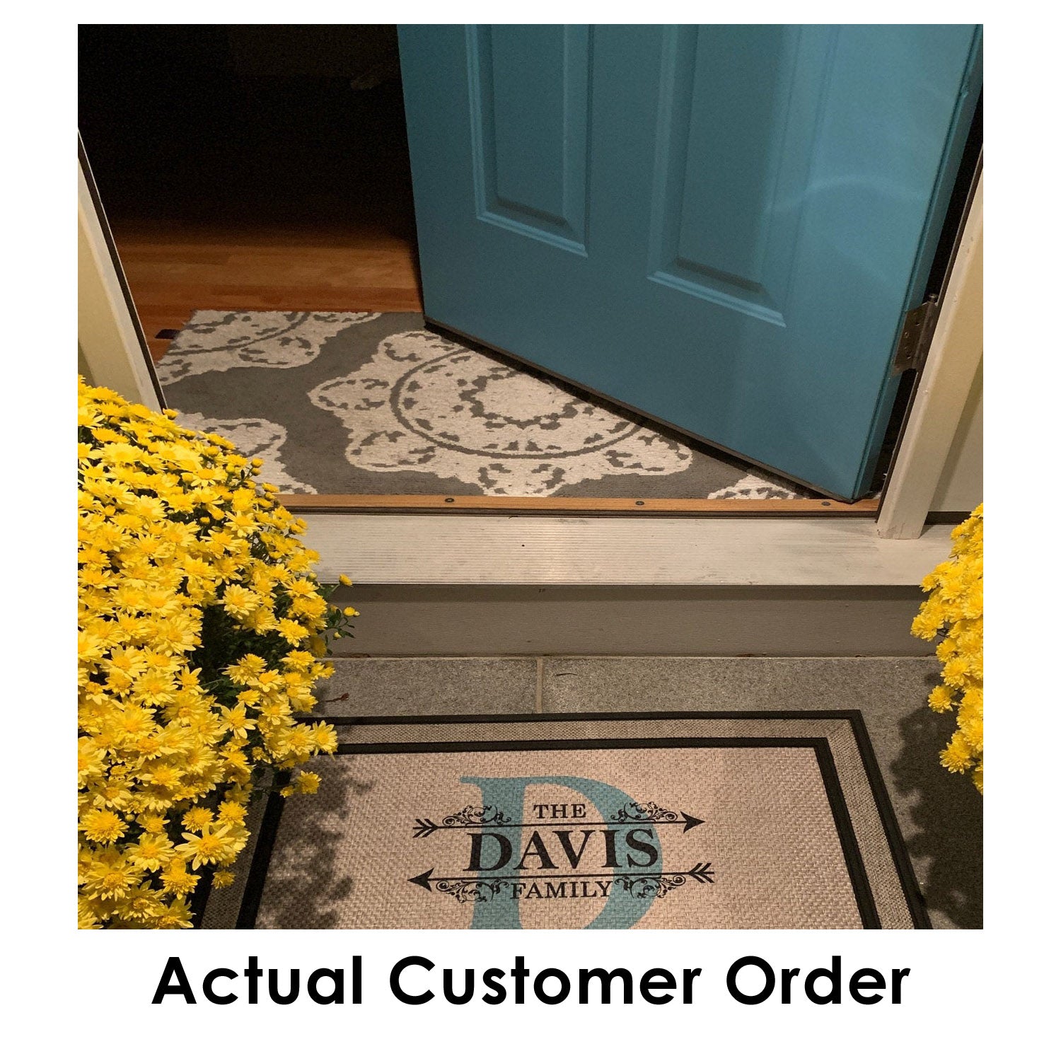 Personalized Bless This Home Indoor/Outdoor Door Mat – VeraFide Shop
