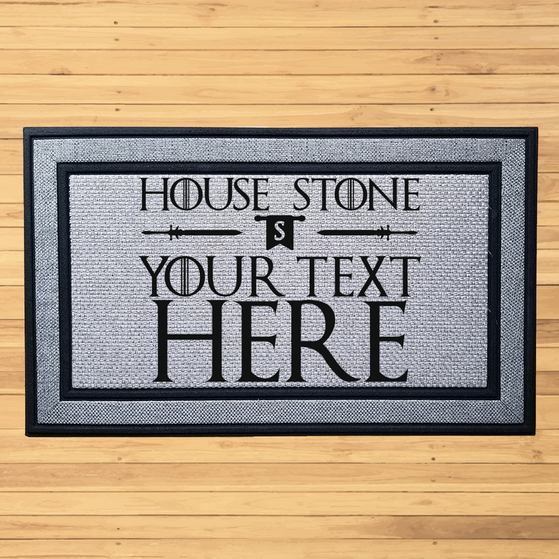 Personalized Custom Text Indoor/Outdoor Door Mat