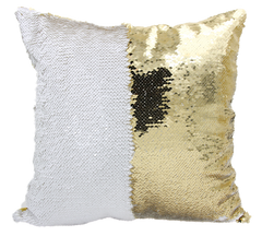 Handmade Personalized Reversible Picture Sequin Pillow Case